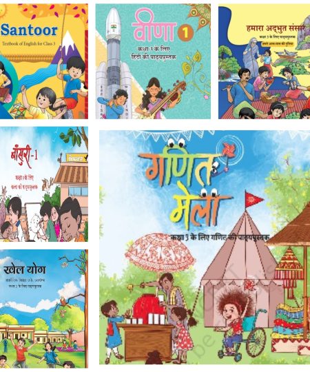 NCERT Books Set Class 3 Set of 6 Books Hindi Medium 2026